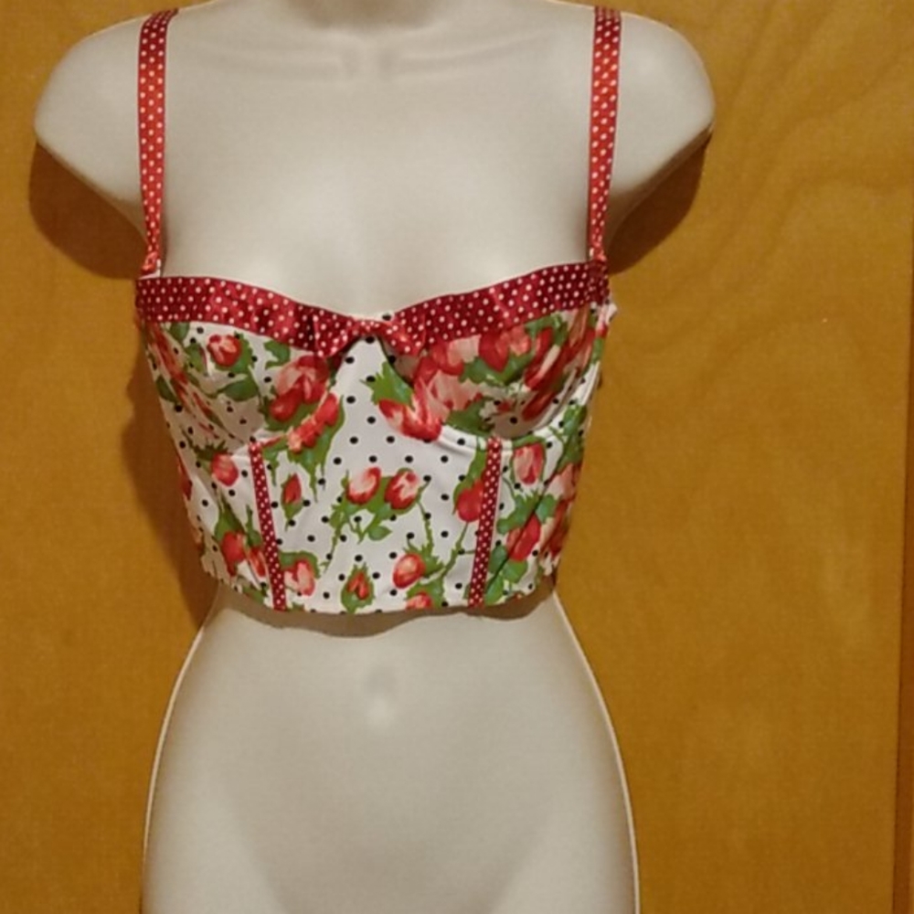 Victoria's secret 36b bustier detachable straps